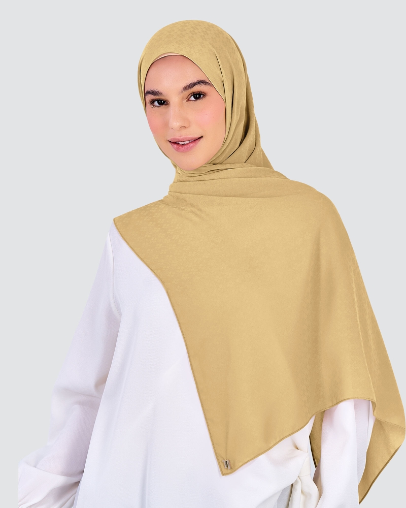 Image of GAIA CHIFFON SHAWL - SUNSET