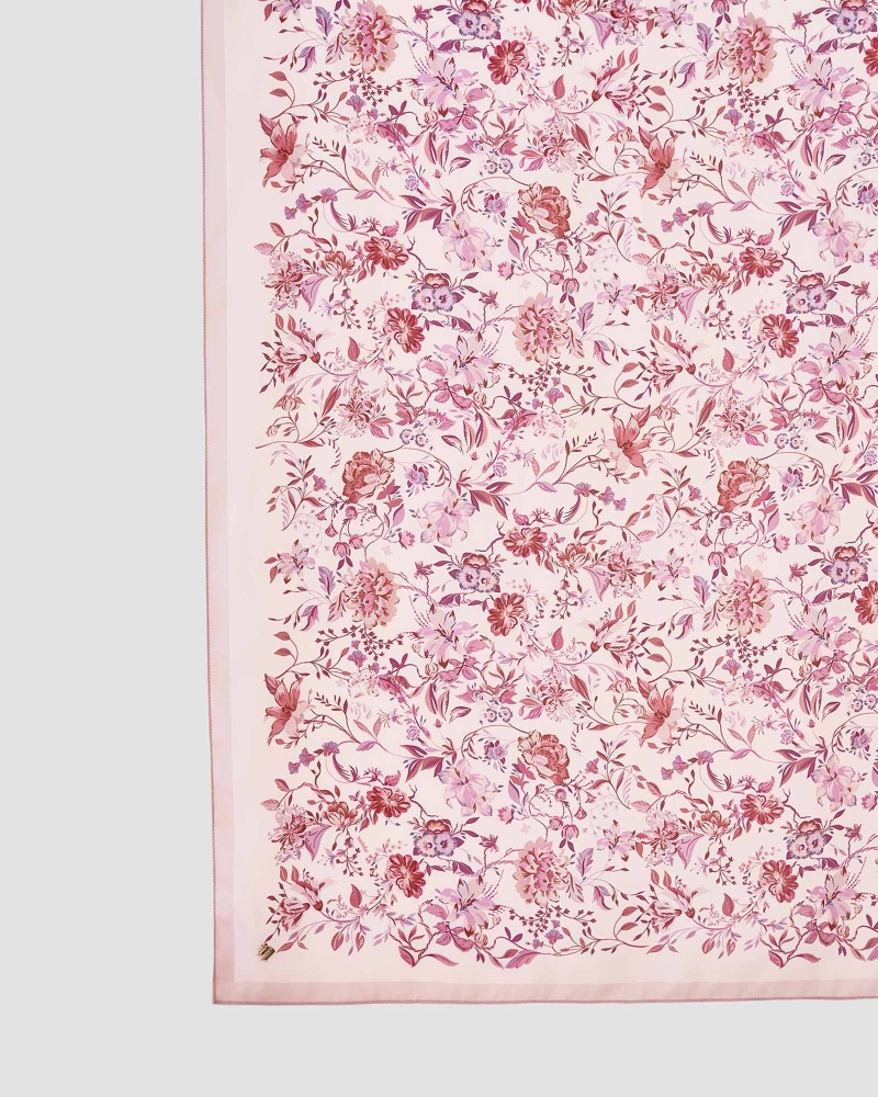 Image of HARUM CHIFFON SHAWL - BLUSH