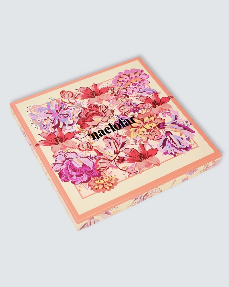 Image of HARUM CHIFFON SHAWL - BLUSH