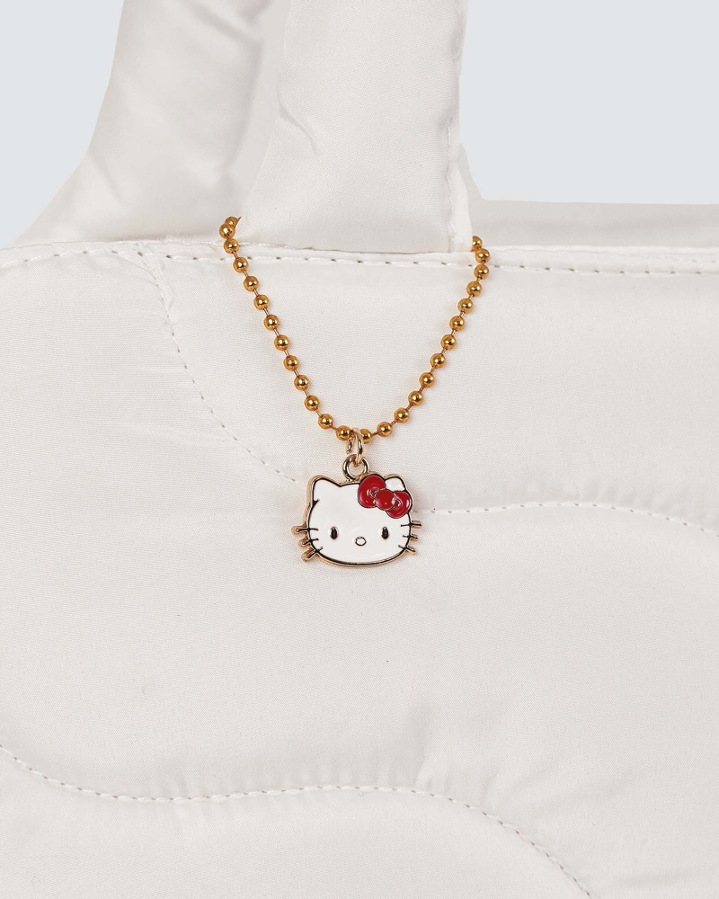 Image of HELLO KITTY X NAELOFAR PUFFER TOTE - DREAMY CLOUD