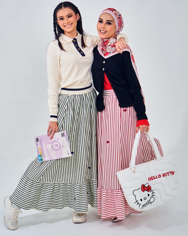 Image of HELLO KITTY X NAELOFAR PUFFER TOTE - DREAMY CLOUD