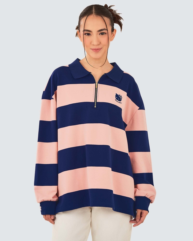 Image of HELLO KITTY X NAELOFAR ZIPPER TOP - CANDY