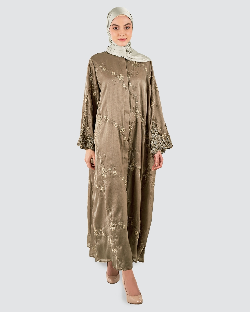 Image of HUSNA ABAYA - WINTER MOSS