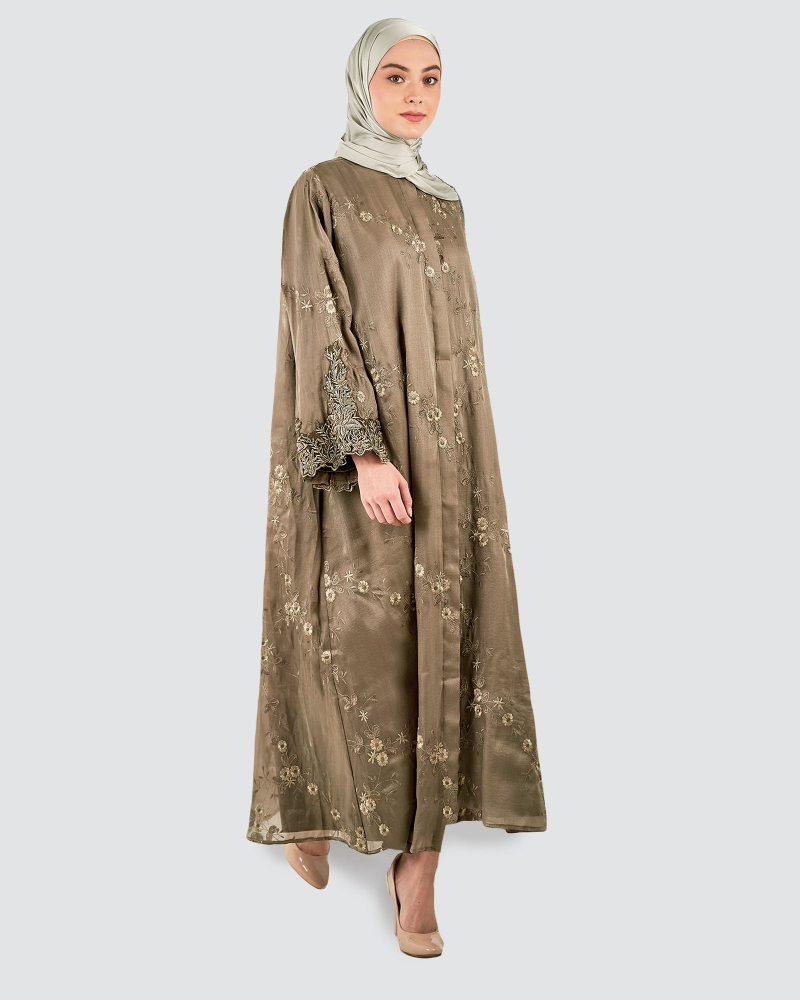 Image of HUSNA ABAYA - WINTER MOSS