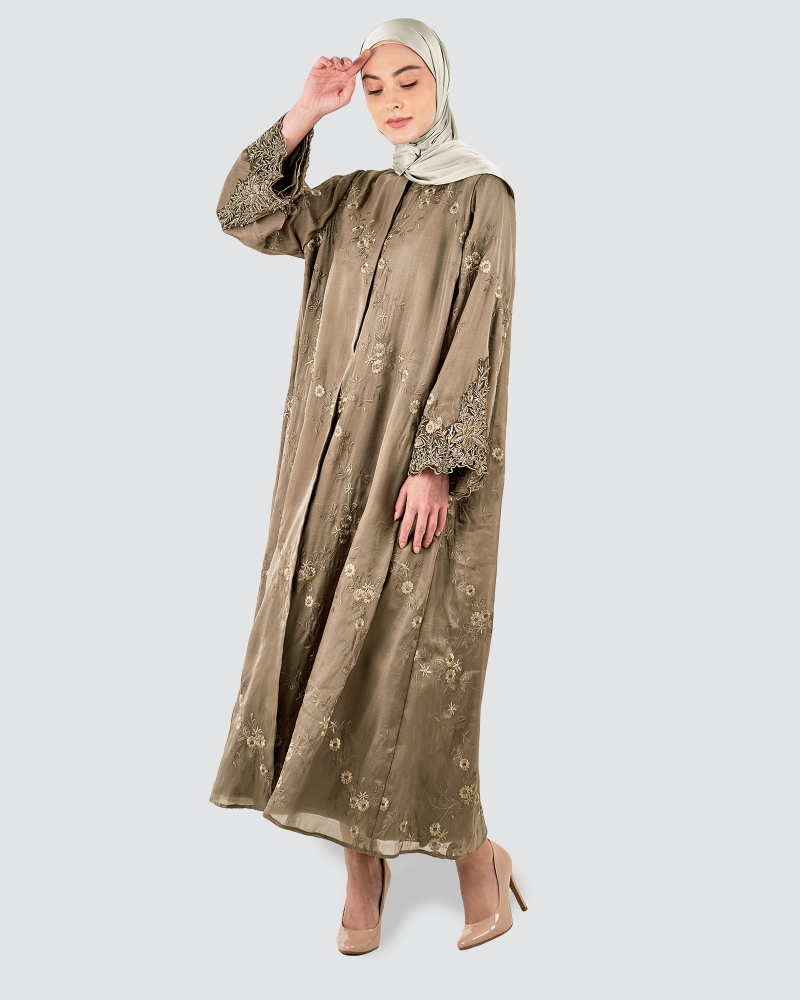 Image of HUSNA ABAYA - WINTER MOSS