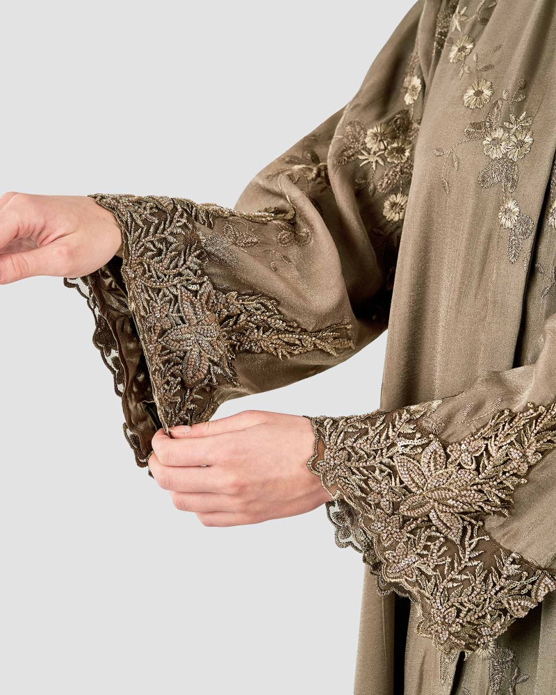 Image of HUSNA ABAYA - WINTER MOSS