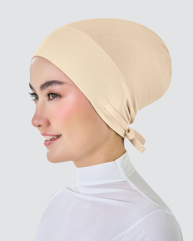 INNER DRAWSTRING SNOWCAP - SAND