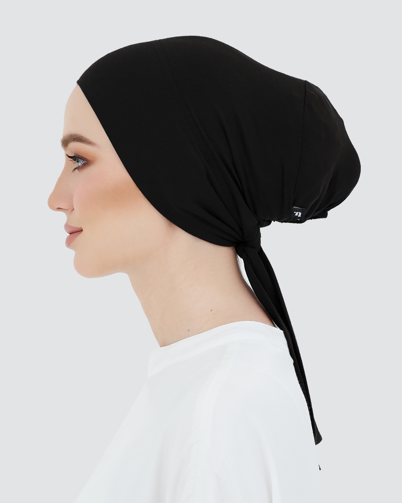 Image of INNER TIE-BACK BASIC (N) - BLACK
