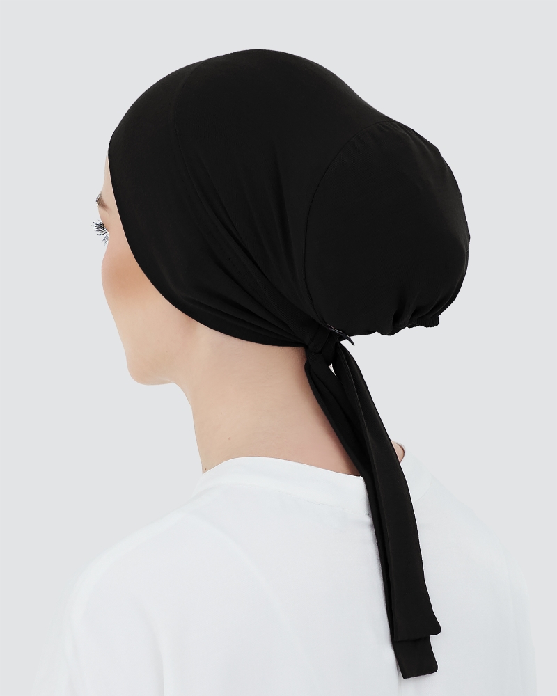 Image of INNER TIE-BACK BASIC (N) - BLACK