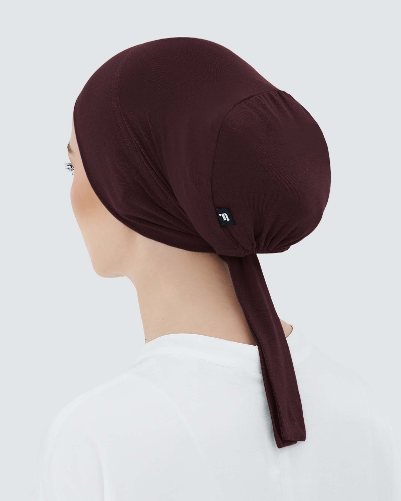 Image of INNER TIE-BACK BASIC - MAROON