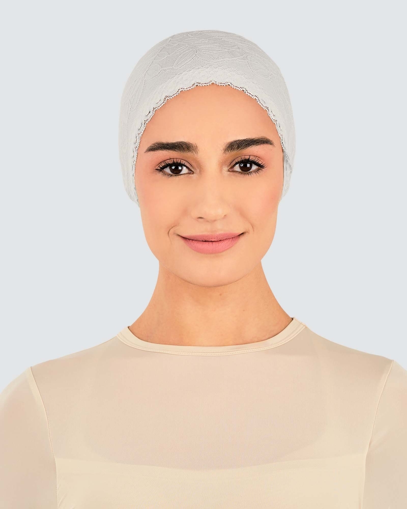 Image of INNER TIE-BACK FLEUR LACE - GREY