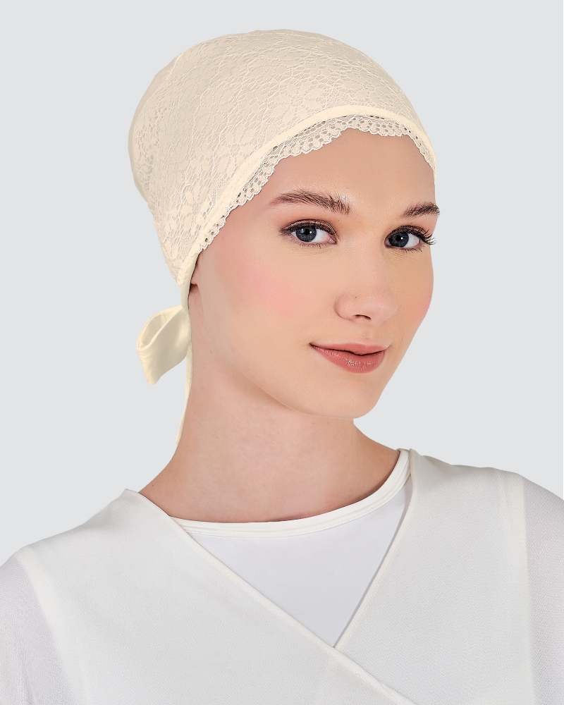 Image of INNER TIE-BACK LACE - SAND