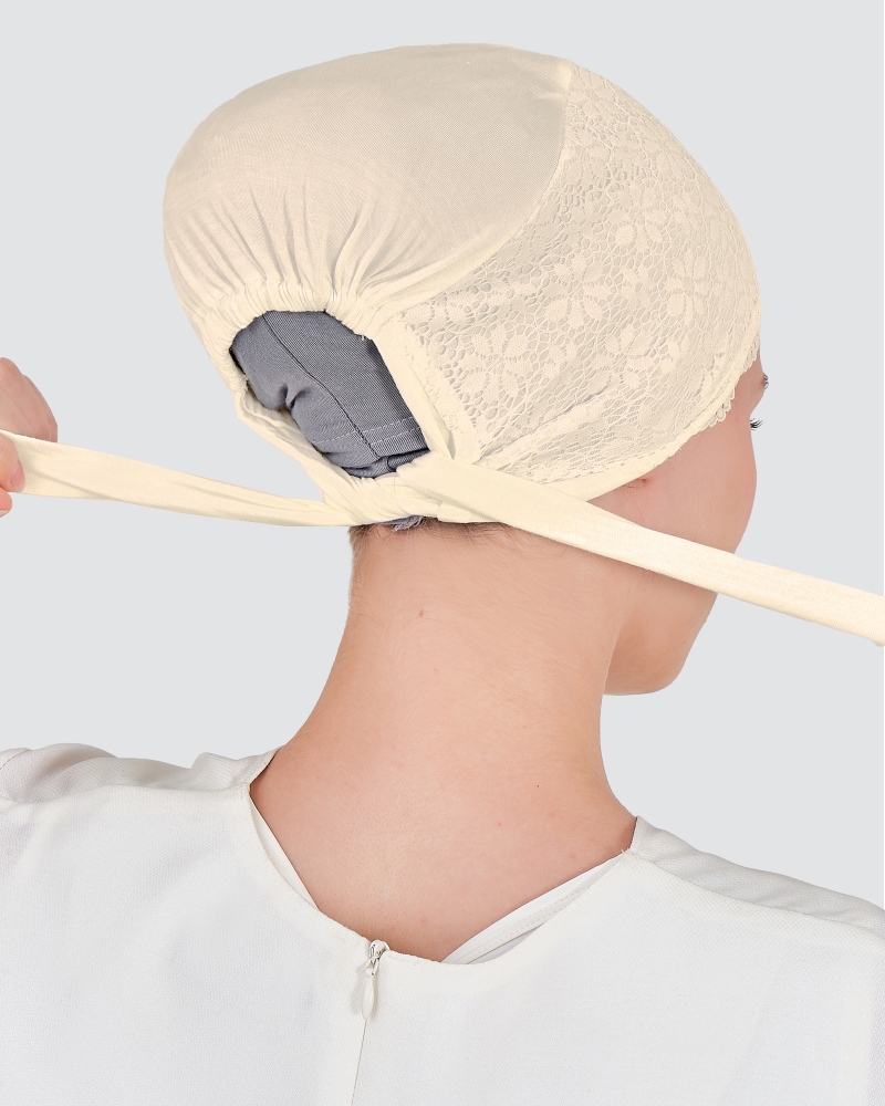 Image of INNER TIE-BACK LACE - SAND