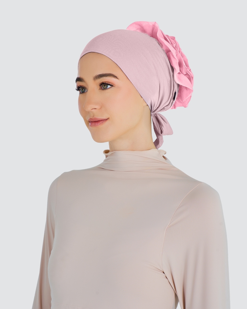 Image of INNER TIE-BACK FLUFF - MAUVE