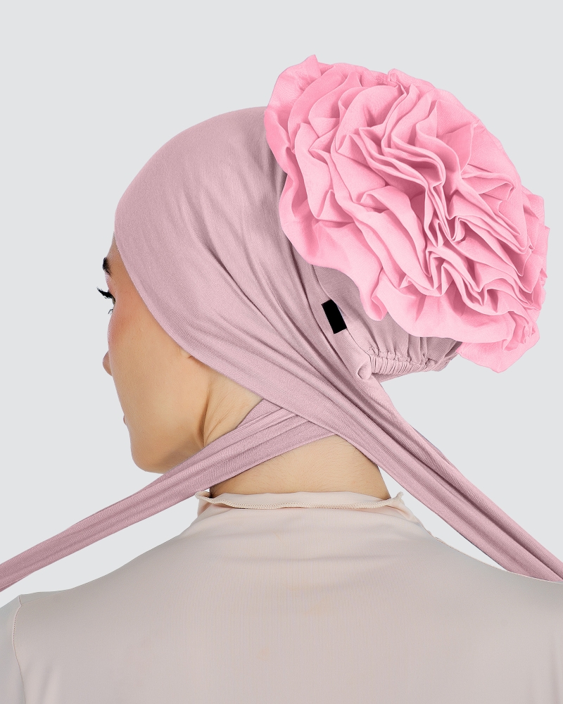 Image of INNER TIE-BACK FLUFF - MAUVE