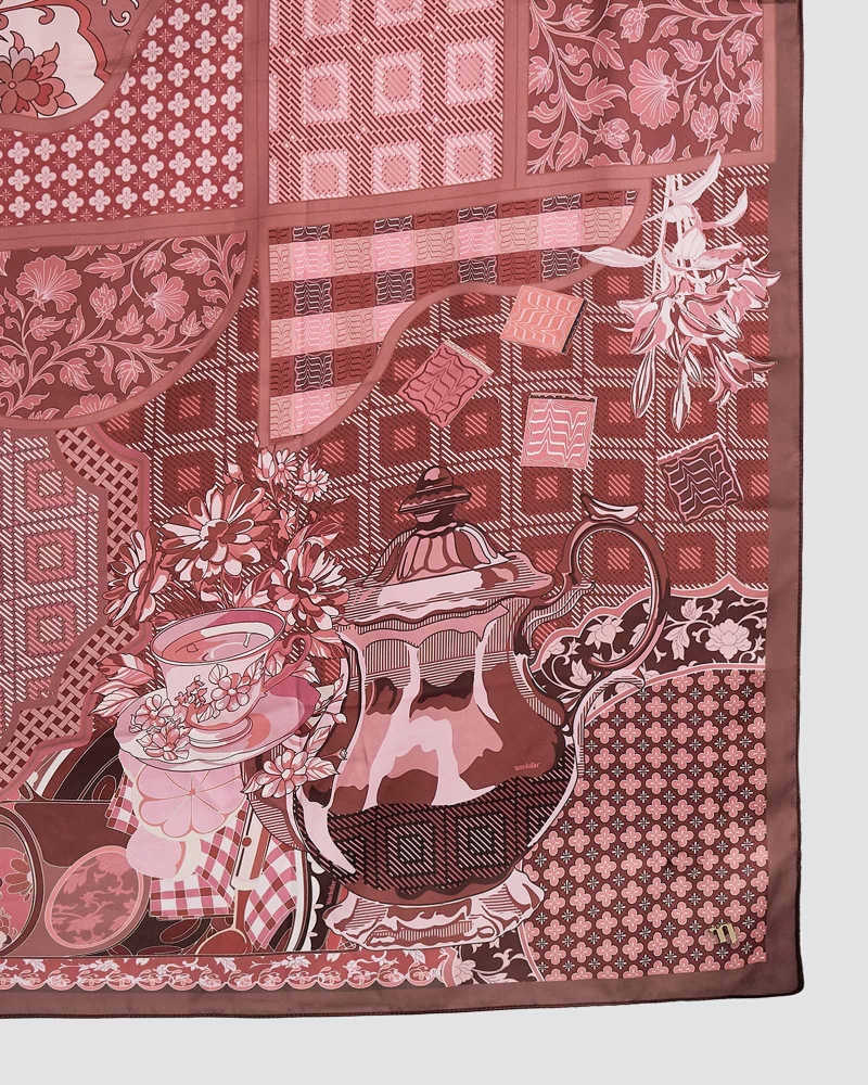 Image of JAMUAN MATTE SATIN SHAWL - SIRAP BANDUNG