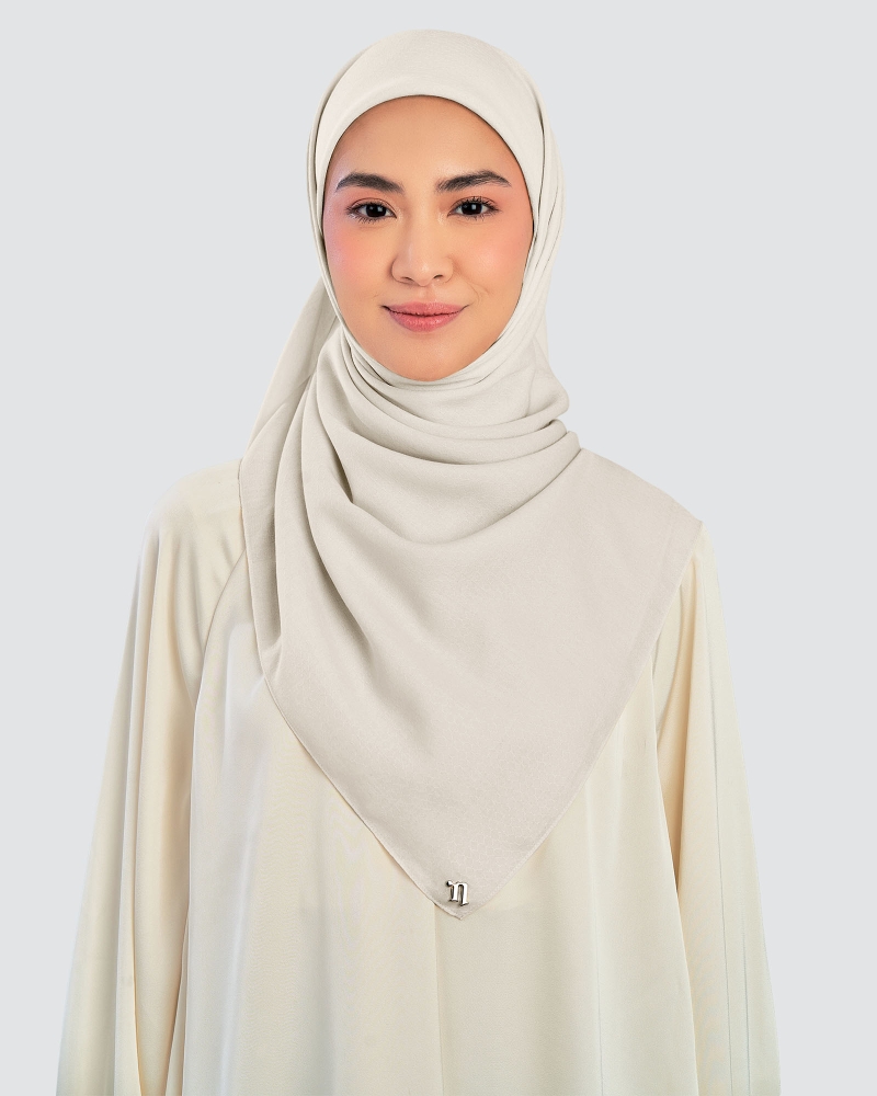 Image of KAPAS COTTON VOILE SQUARE - LINEN