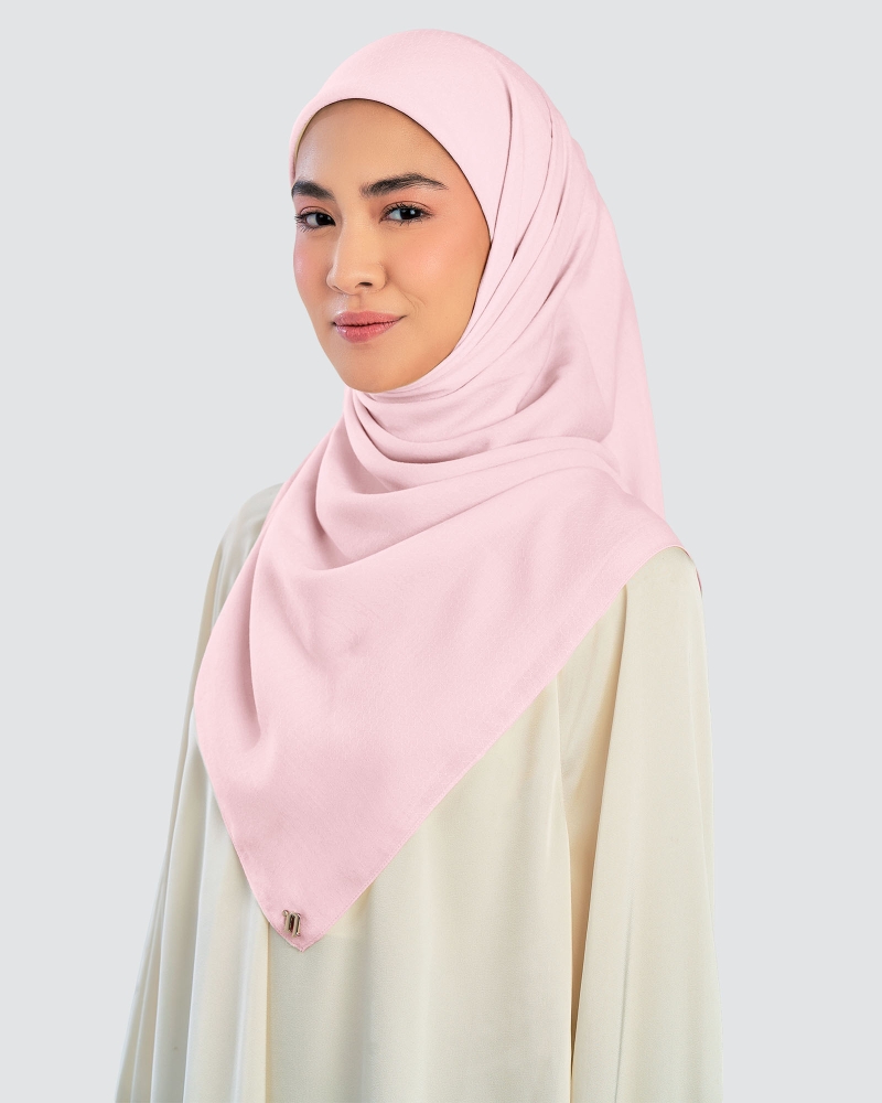 Image of KAPAS COTTON VOILE SQUARE - SAKURA