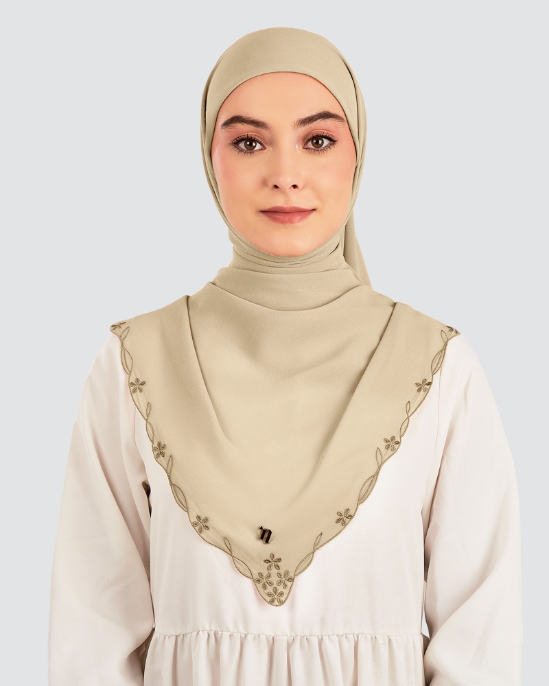 Image of KASTURI SULAM SQUARE - BISCUIT