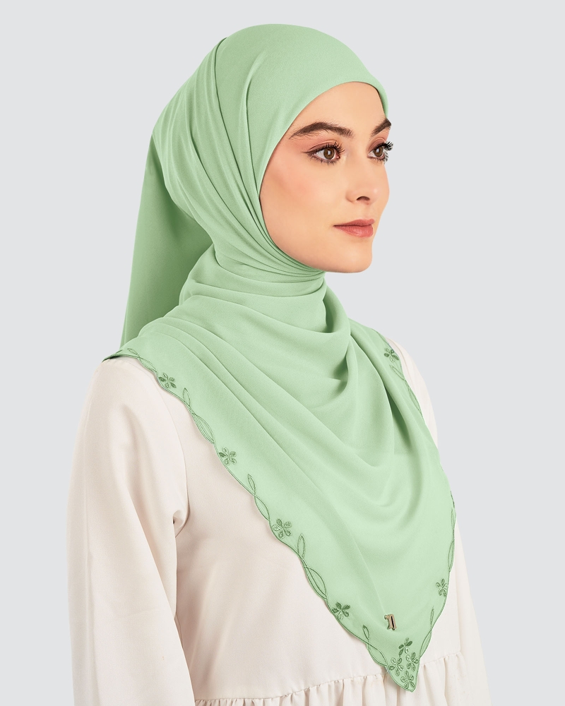 Image of KASTURI SULAM SQUARE - EVERGREEN