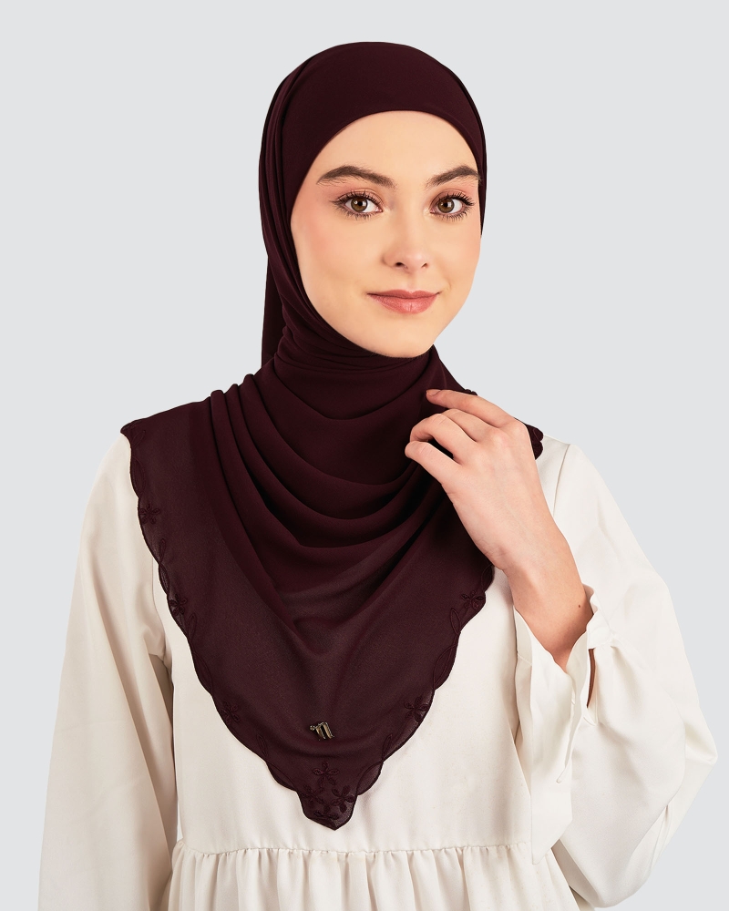 KASTURI SULAM SQUARE - PLUM