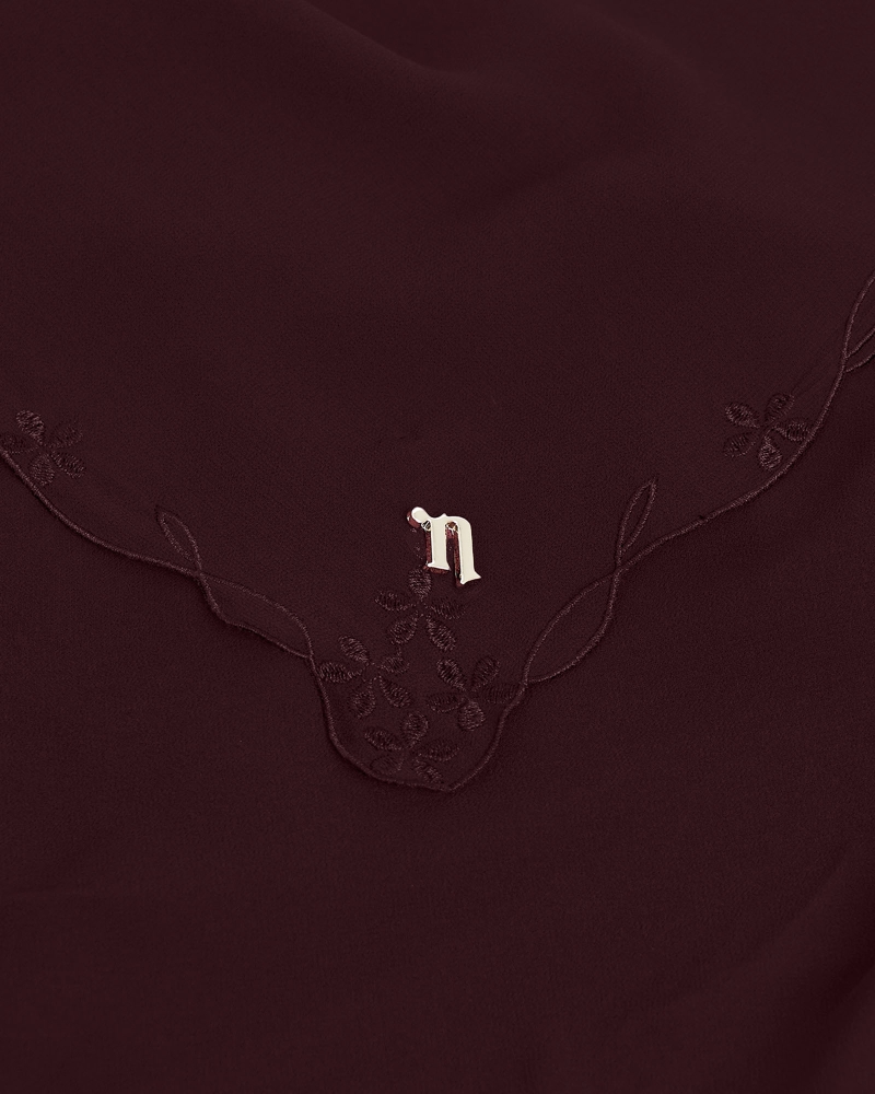 Image of KASTURI SULAM SQUARE - PLUM