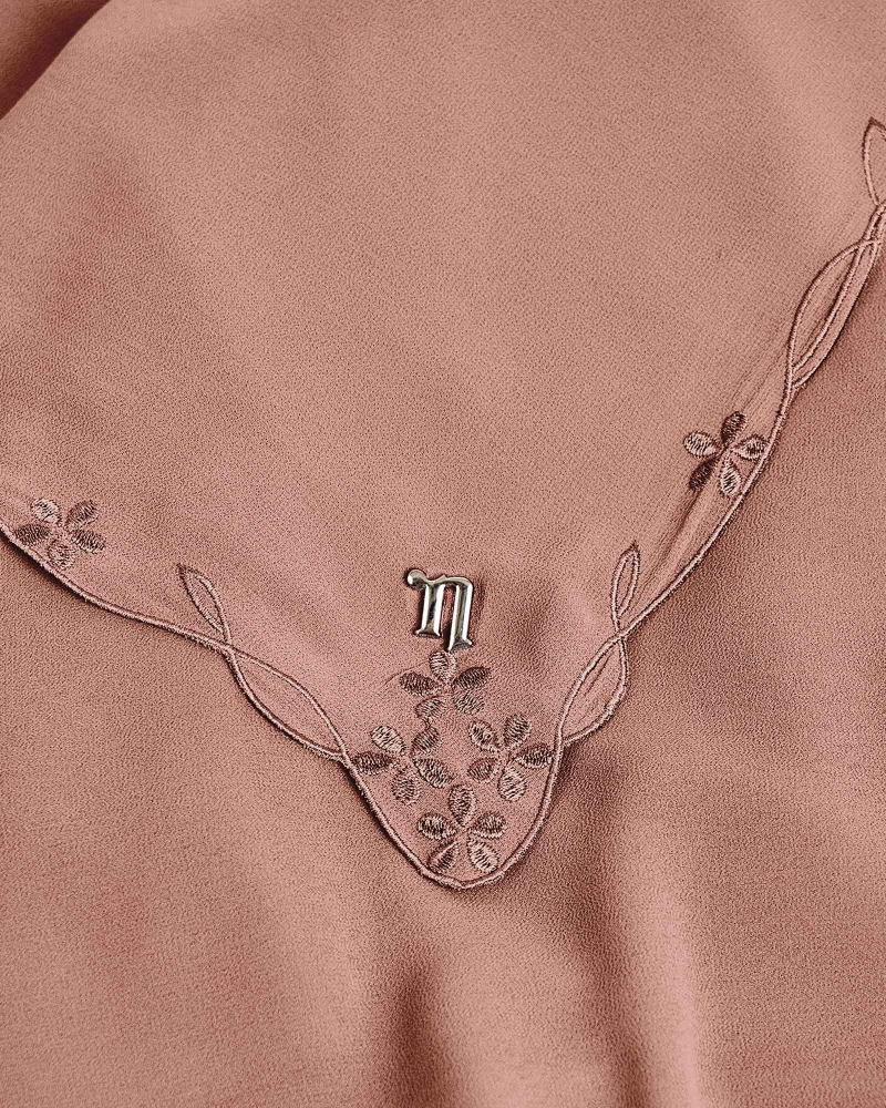 Image of KASTURI SULAM SQUARE - VINTAGE ROSE