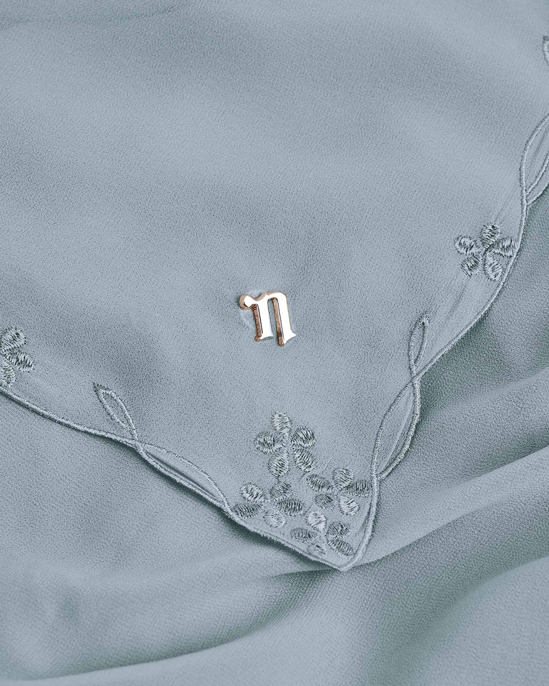 Image of KASTURI SULAM SQUARE - WIND BLUE