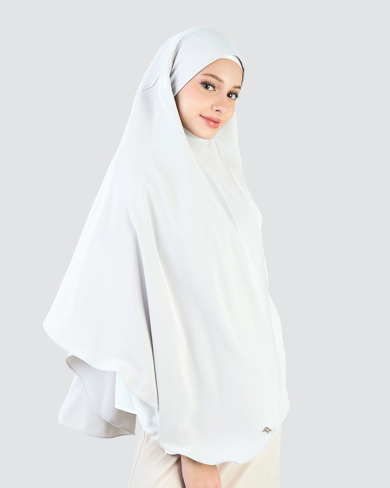 Image of X-PRESS KHALEESI KHIMAR - WHITE