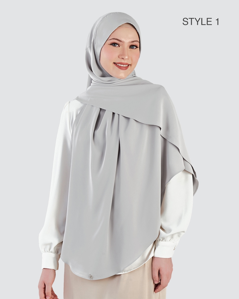 Image of X-PRESS KHALEESI KHIMAR - COLD GREY