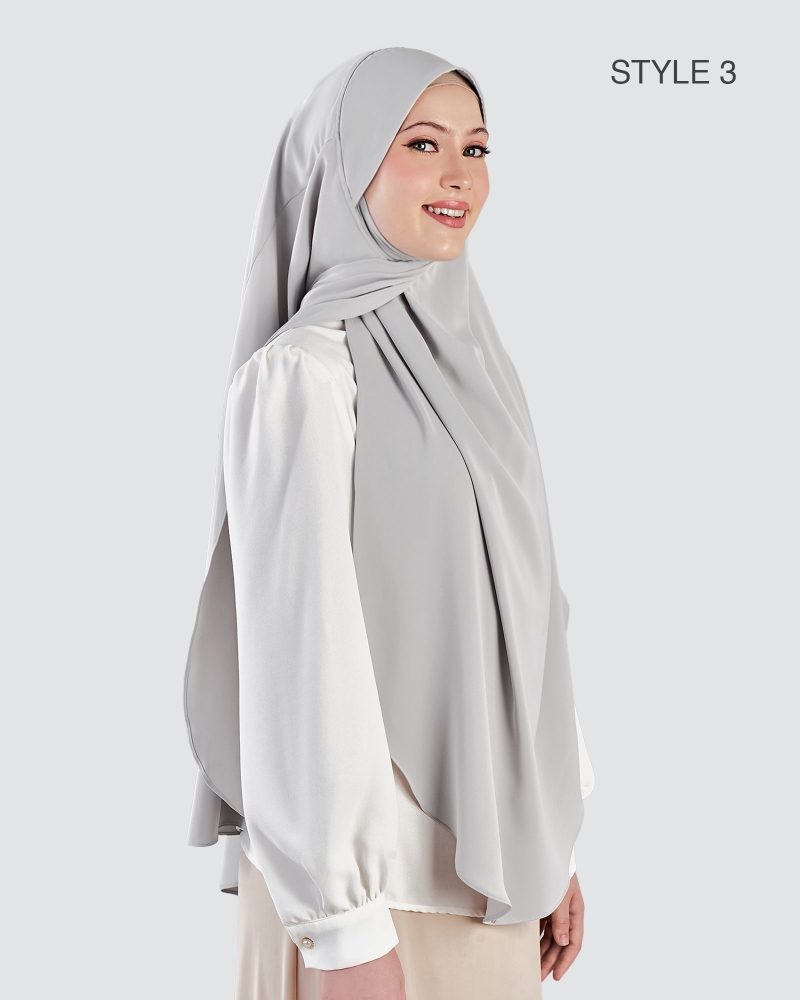 Image of X-PRESS KHALEESI KHIMAR - COLD GREY