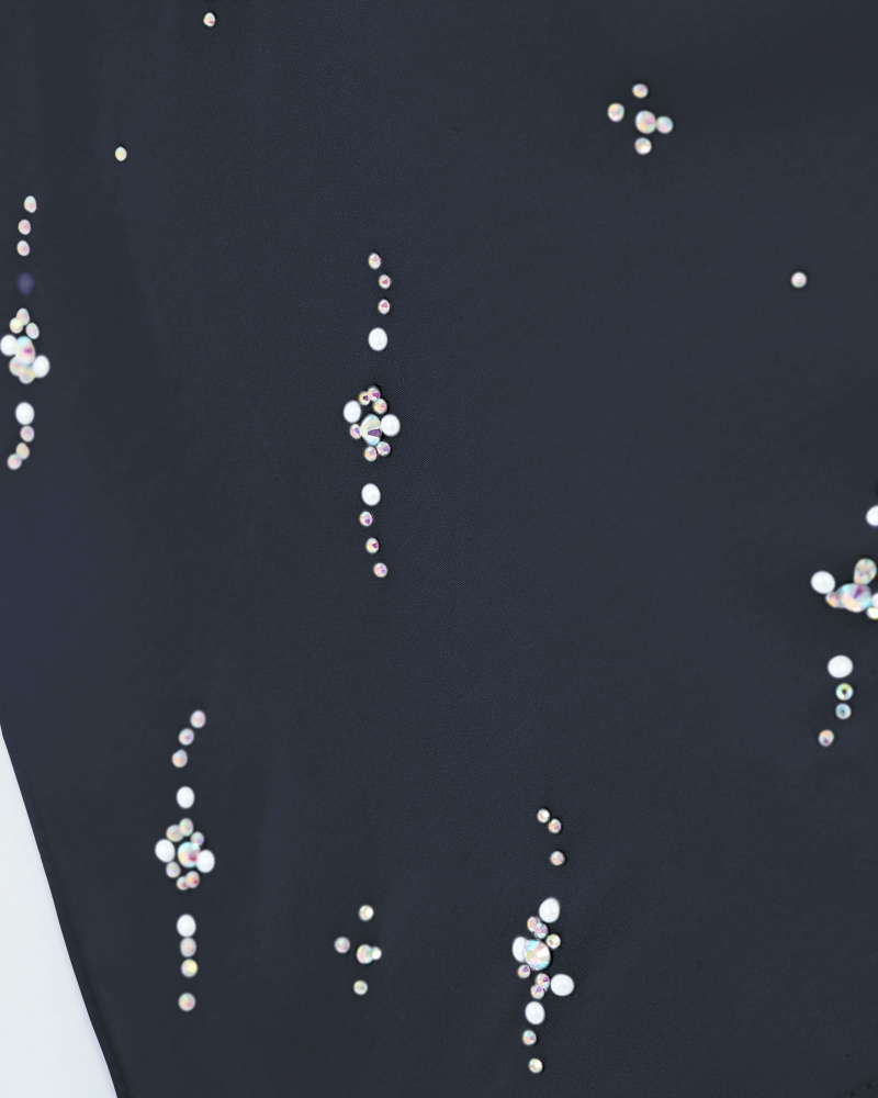 Image of LADY CLARA MATTE SATIN SHAWL