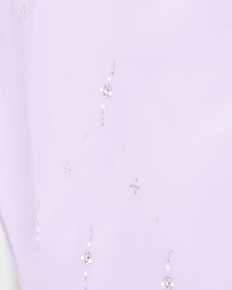 Image of LADY CLARA MATTE SATIN SHAWL