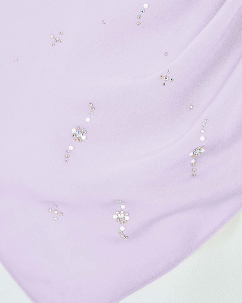 Image of LADY CLARA MATTE SATIN SQUARE