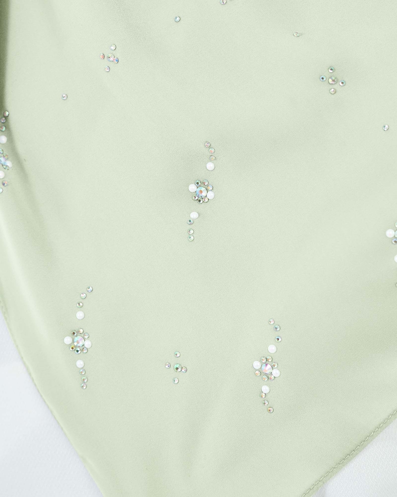 Image of LADY CLARA MATTE SATIN SQUARE