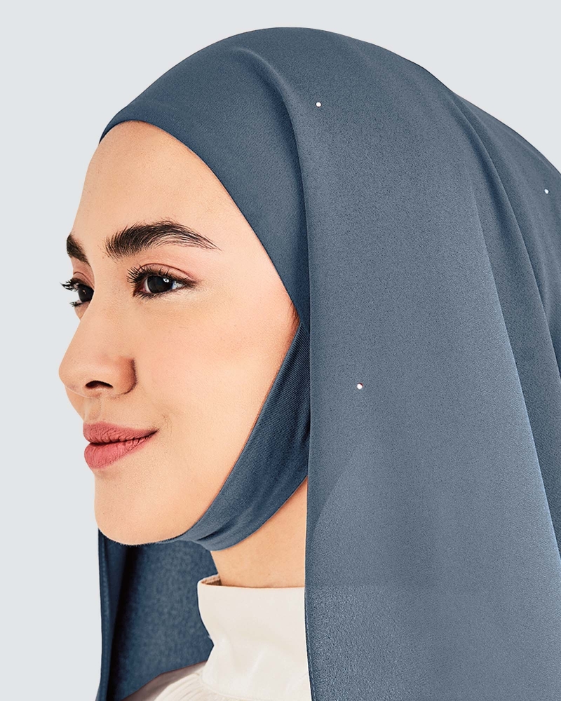 Image of LADY NOOR SEMI-INSTANT WITH INNER - DENIM