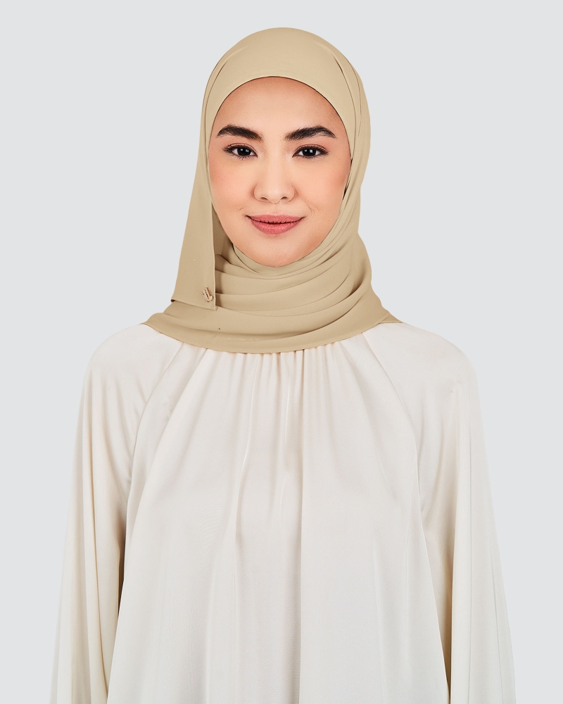 Image of LADY NOOR SEMI-INSTANT WITH INNER - HAZELNUT