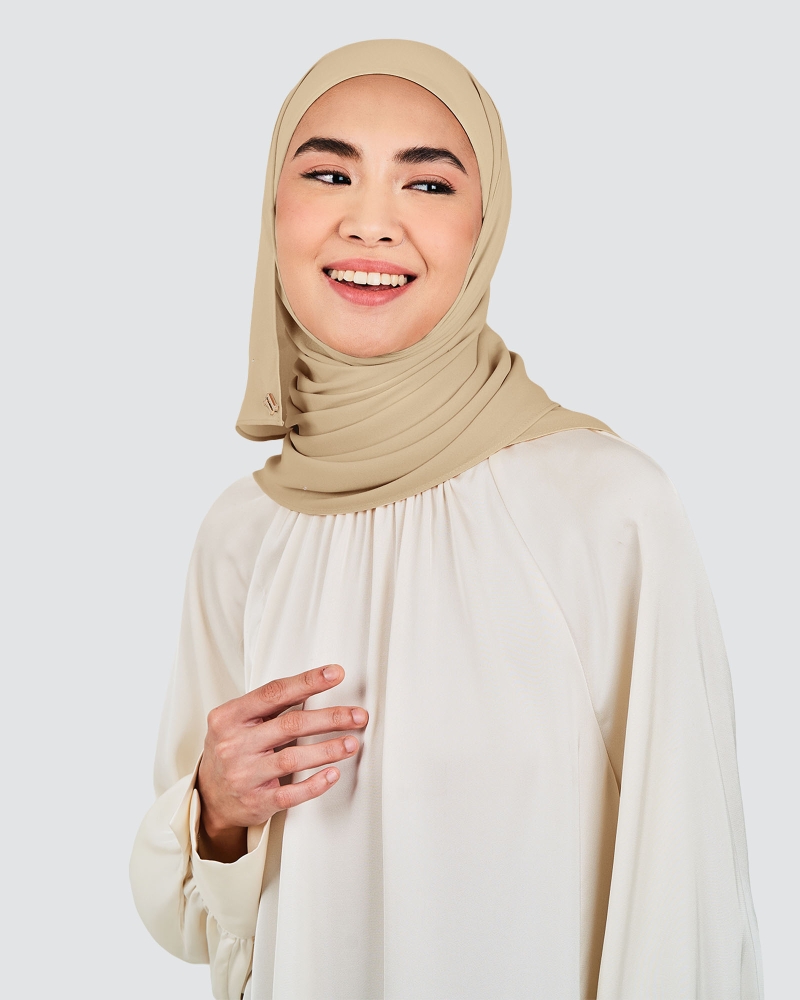 Image of LADY NOOR SEMI-INSTANT WITH INNER - HAZELNUT