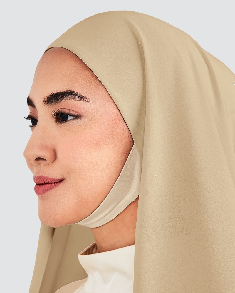 Image of LADY NOOR SEMI-INSTANT WITH INNER - HAZELNUT