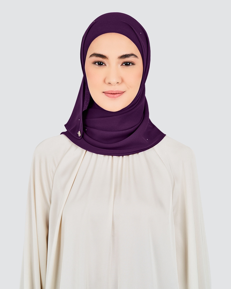 Image of LADY NOOR SEMI-INSTANT WITH INNER - MANGOSTEEN