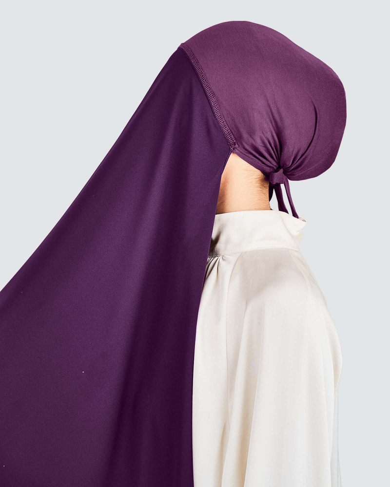 Image of LADY NOOR SEMI-INSTANT WITH INNER - MANGOSTEEN