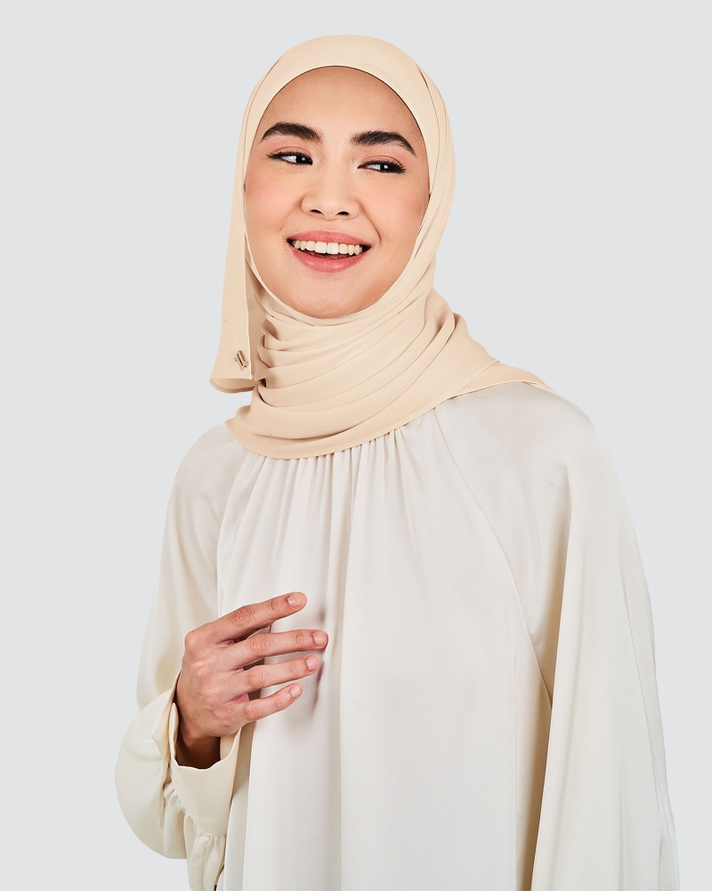 Image of LADY NOOR SEMI-INSTANT WITH INNER - OYSTER