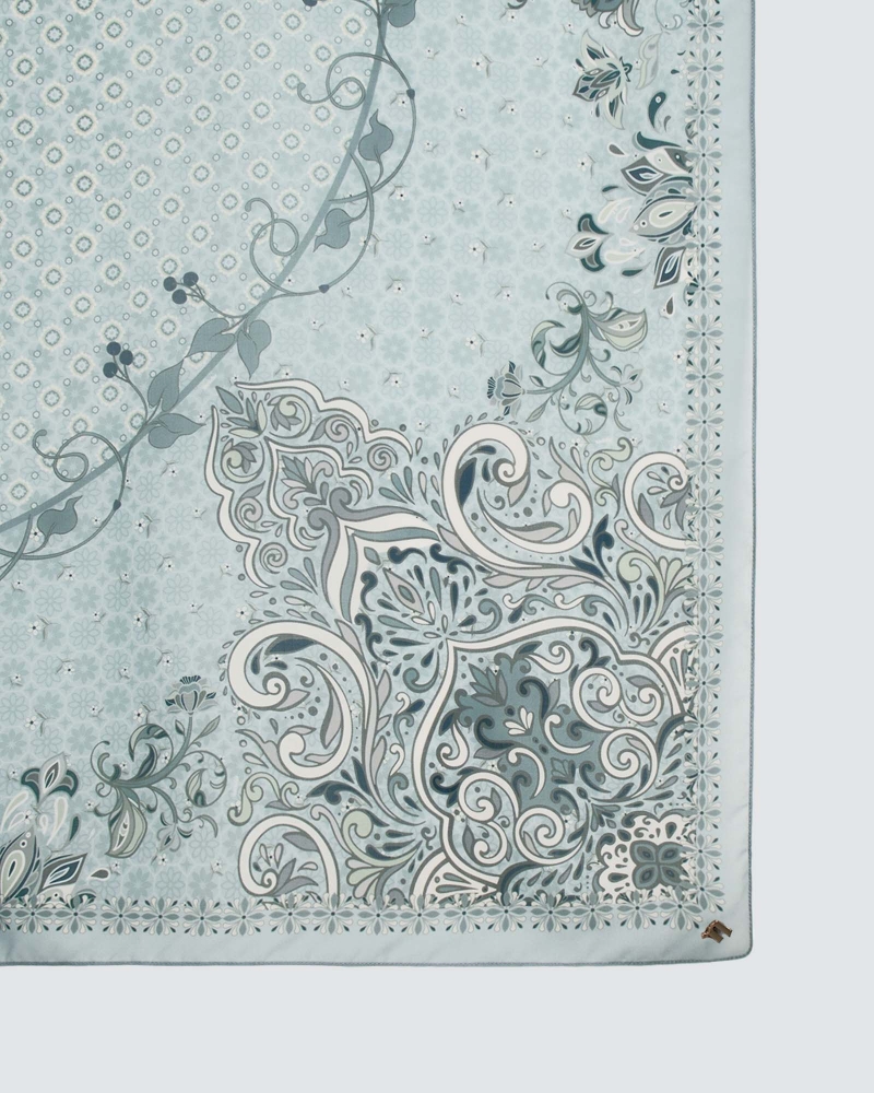 LAKARAN COTTON VOILE SQUARE - PASHMINA