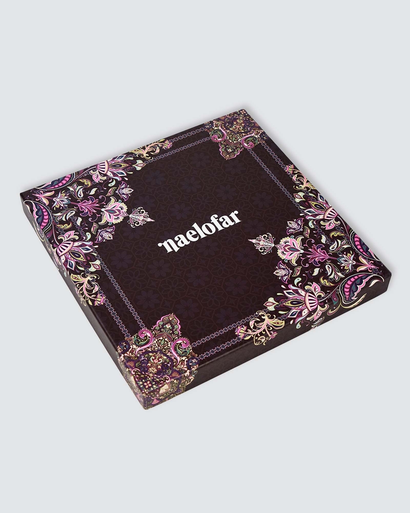 Image of LAKARAN COTTON VOILE SQUARE - MEHNDI