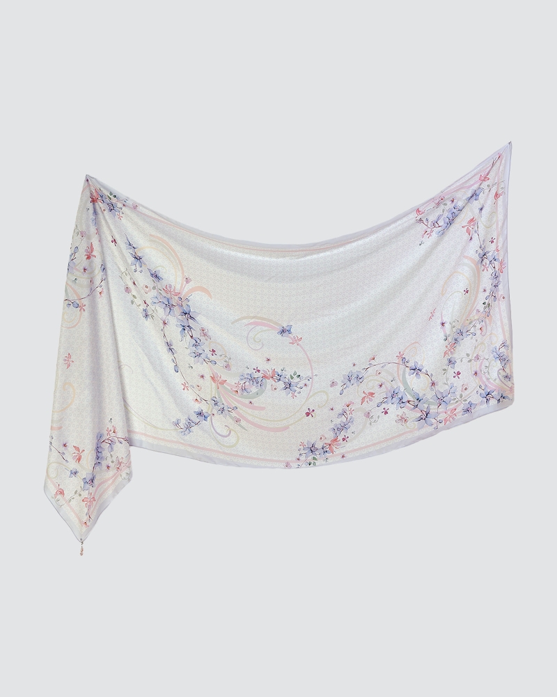 Image of THE BUNGA SERIES: LOVE LANGUAGE SHAWL - LOVE