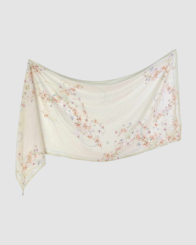 Image of THE BUNGA SERIES: LOVE LANGUAGE SHAWL - SUNSHINE