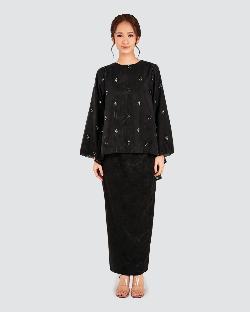 Image of MAYANG KURUNG SET - BLACK