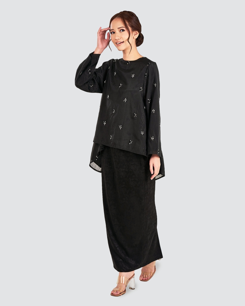 Image of MAYANG KURUNG SET - BLACK