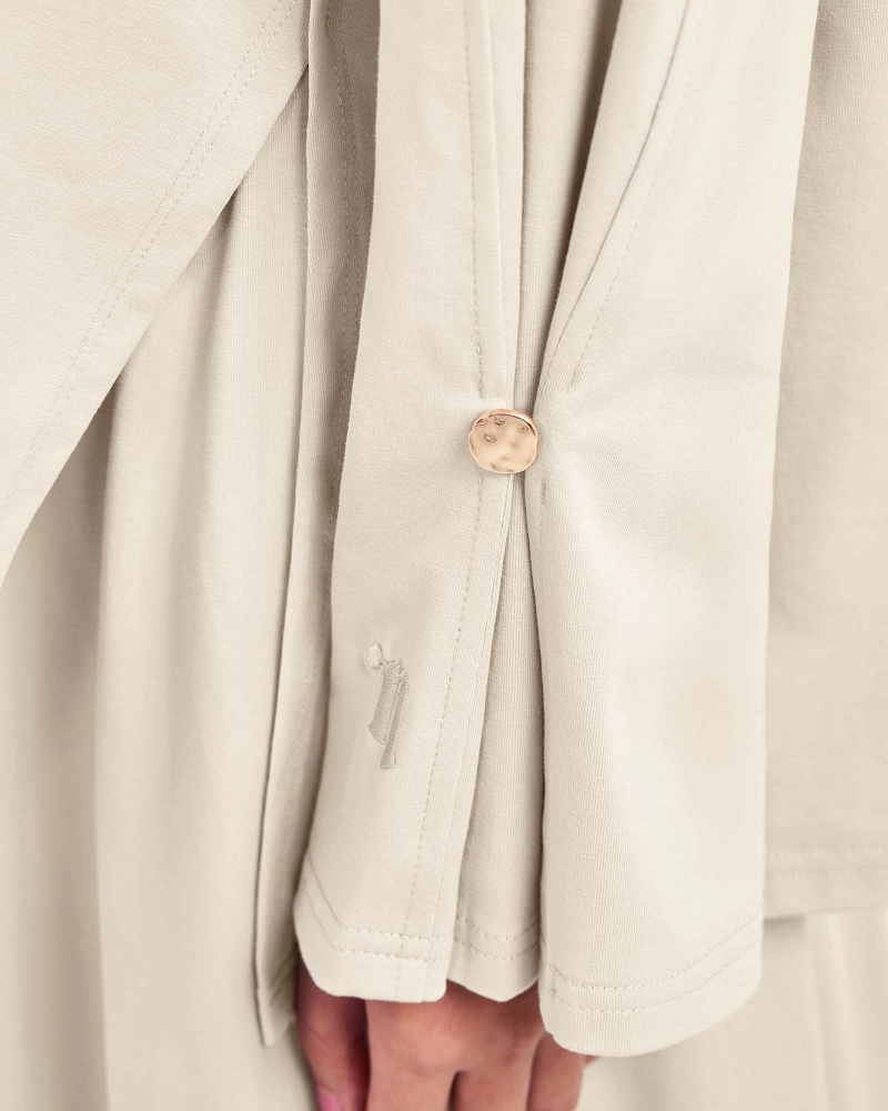 Image of MILA RELAXED FIT TOP - MACADAMIA