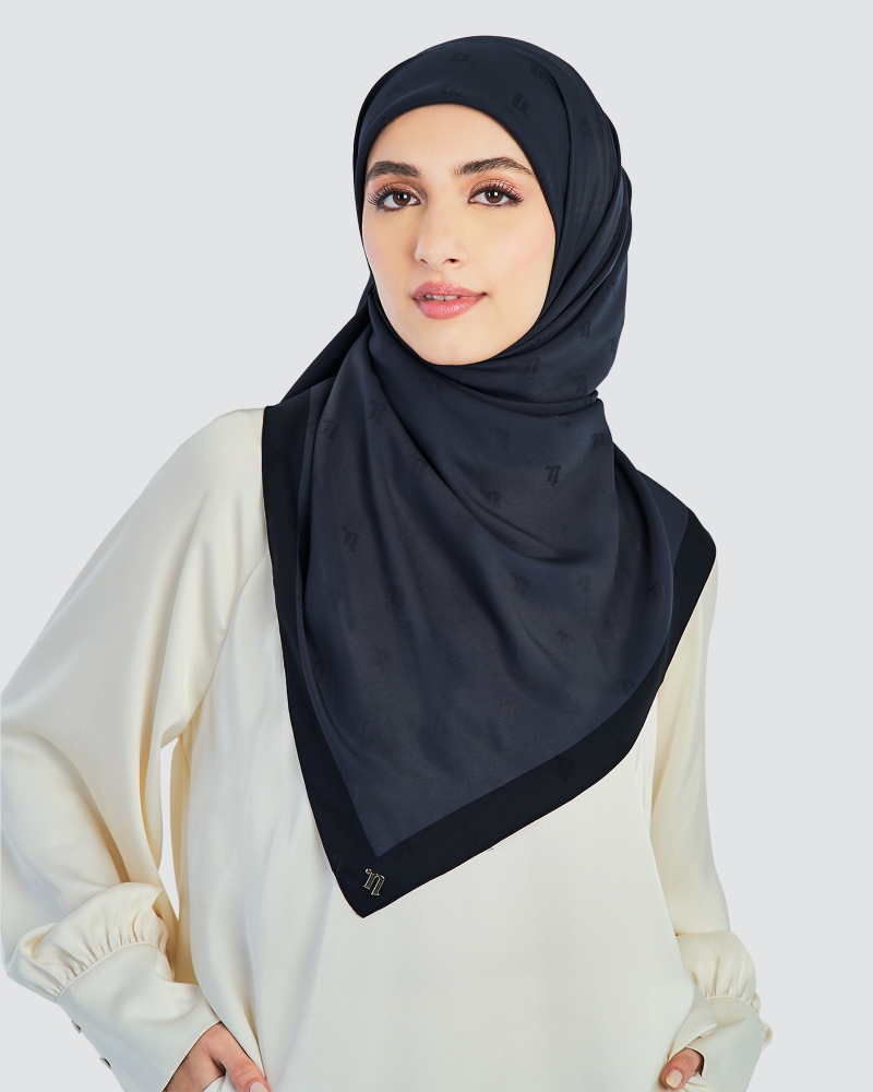 Image of MODA WOVEN SQUARE - NAVY